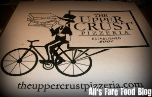 Upper Crust-1 Upper Crust pizza box.
