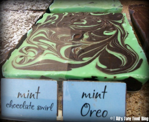 Mint Oreo fudge at Logan Airport