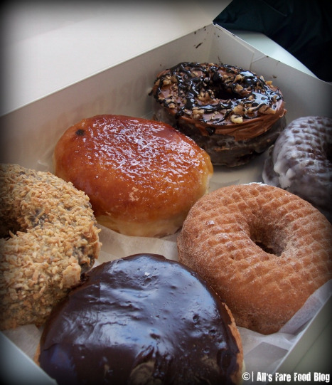Donut variety from Kane's Donuts