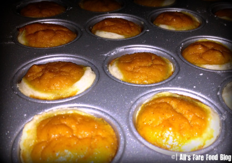 Mini pumpkin pies