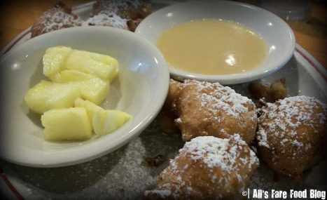 Pineapple fritters at Sugar Mags