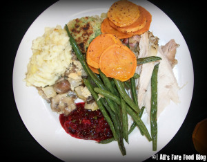 Turkey dinner at Eurostoves