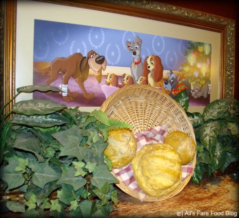 Hidden Mickey at Tony's Town Square