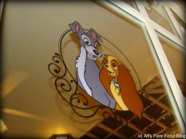 Lady and the Tramp at Tony's Town Square