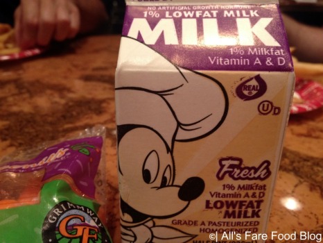Mickey Milk and grapes