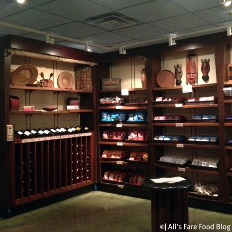 Wines and chips at the Mara