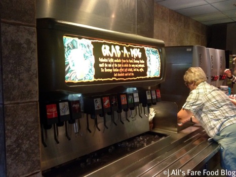 Mug sink and beverage choices