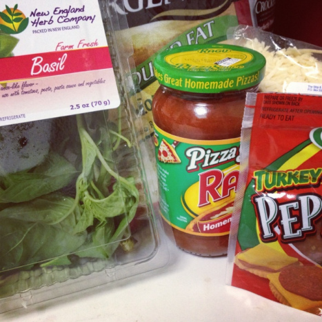 20120425-193352.jpg Ingredients for Cauliflower Crust Pizza