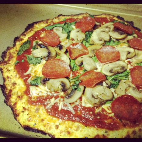 Cauliflower Crust Pizza