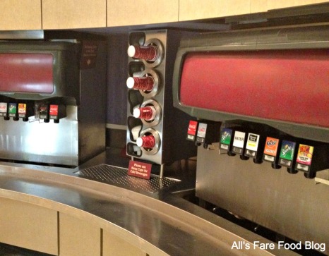 Soda stations at Sunshine Seasons, Epcot