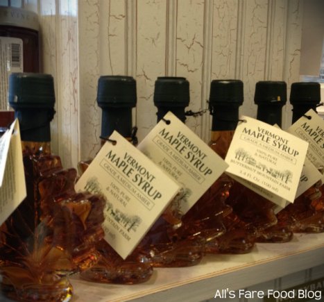 Maple syrup available to purchase at Sweet Clove