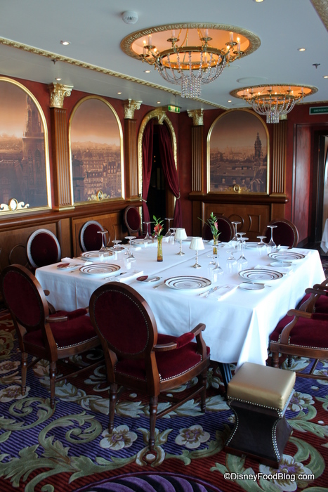 Chef's table at Remy