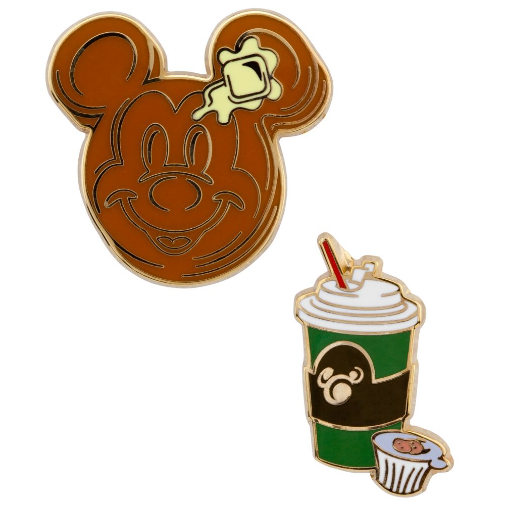 Mickey Mouse Pancake Pin Set